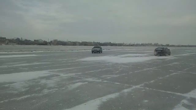 Евпатория, снег, холод, чорная матовая девятка смотреть онлайн