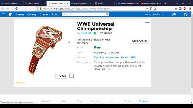 How To Get WWE Universal Championship | Roblox WWE Event 2019 смотреть онлайн