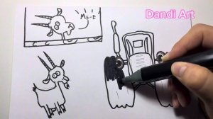 Часть 2. Раскраска!Коза и Жёлтый Трактор из мультфильма Синий трактор! По полям! Coloring🖍️painting