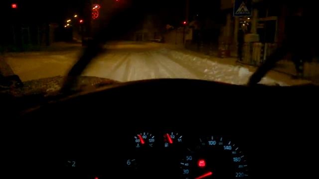 Засыпало снегом. Главная дорога Варна-Бургас, Болгария смотреть онлайн