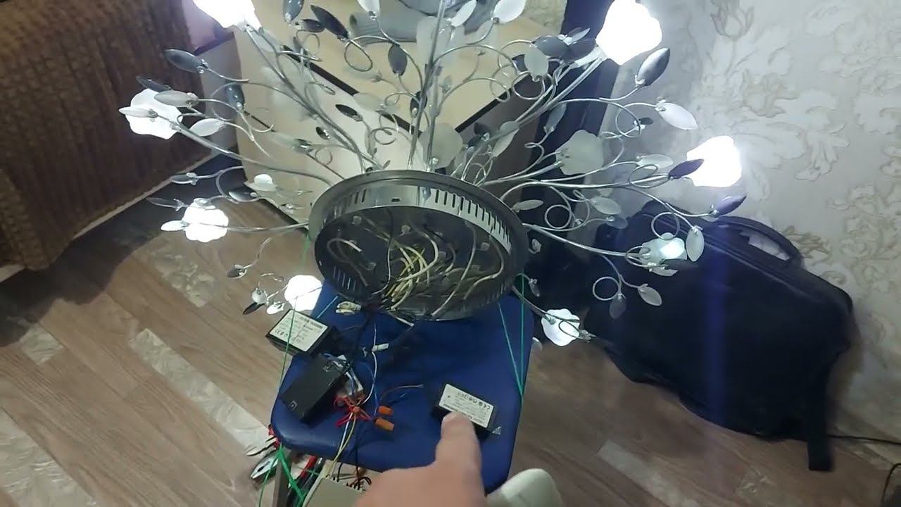 Ремонт потолочной люстры смотреть онлайн