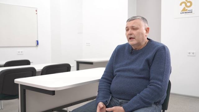 Олег Ларьков, пастор церкви 