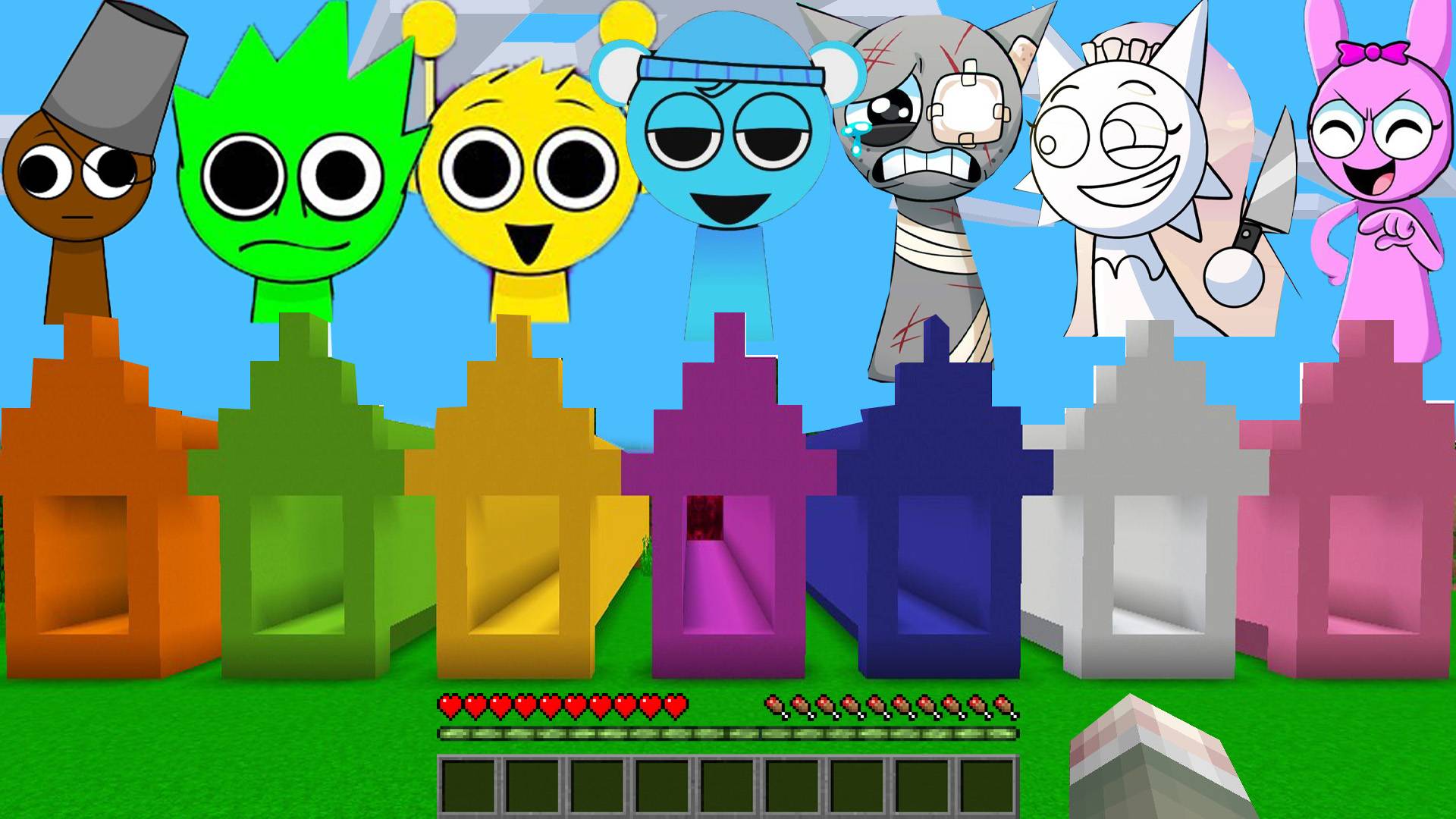 ВЫБЕРИ КРУТУЮ КРУГЛУЮ КРУТУЮ ЯМУ СПРУНКИ В МАЙНКРАФТ смотреть онлайн