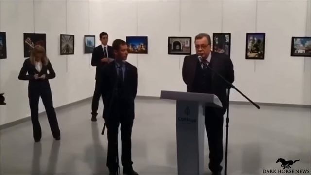 NEW VIDEO Russian Ambassador To Turkey Andrei Karlov Assassinated On Live TV смотреть онлайн