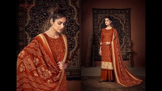 Zulfat Suits Winter Love Pure Pashmina Suit Collection || Latest Design Of Winter Dress Materials смотреть онлайн