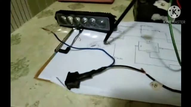 LED LIGHT WIRING DIAGRAM/RELAY INSTALL '. HOW?