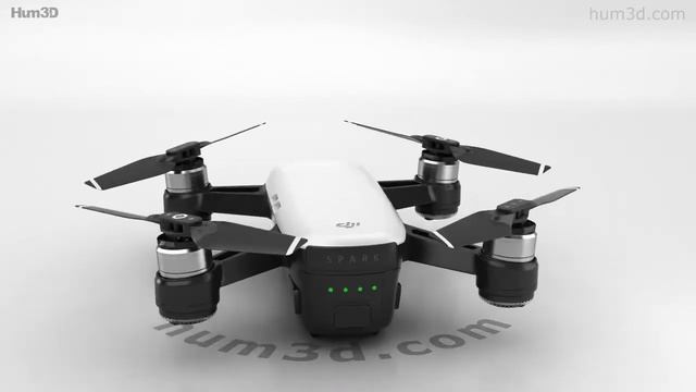DJI Spark 3D Model By 3DModels.org