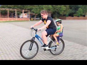 Катаю Алису На Велике!!! Развлечение Для Детей!