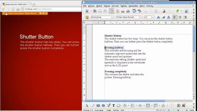 Drag and drop text from HTML, PDF, DOC... / Discovering msDrop.com смотреть онлайн