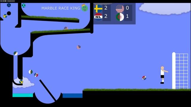 Beat the Keeper MRKs World Cup Marble Race Tournament  2  Marble Race King