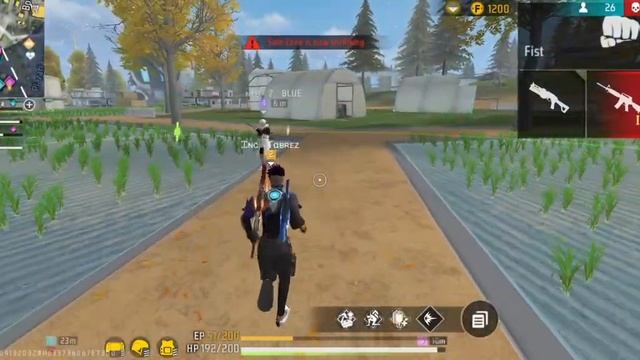 FREE FIRE 🔥 4vs4 BIZON + M4A1 lll 🤯 9 kill op gameplay - garena free fire #garenafreefire #freefire