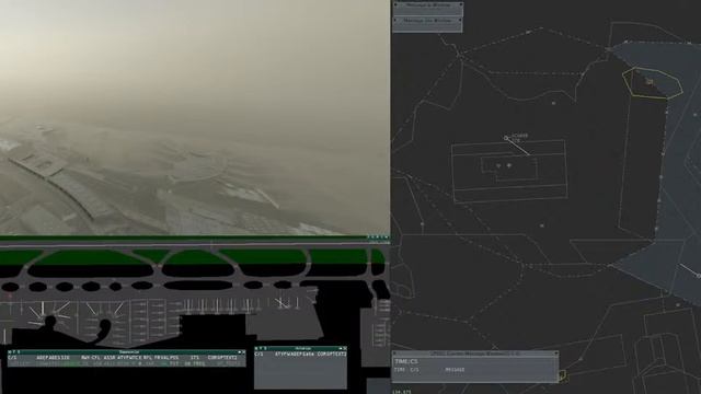 Vienna Radar on VATSIM смотреть онлайн