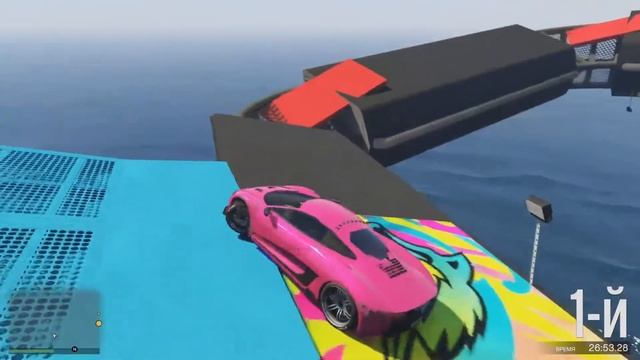 Skill-test с друзьями в GTA 5 . (GTA 5 ONLINE) смотреть онлайн