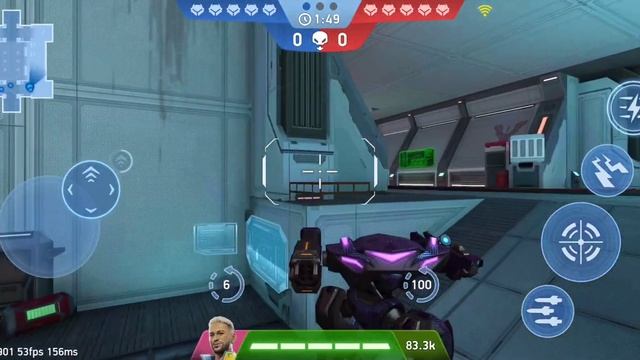 mech arena power of Zephyr and panther (best combo)🔥🔥🔥 смотреть онлайн