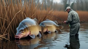 Ловите карася у КАМЫША!