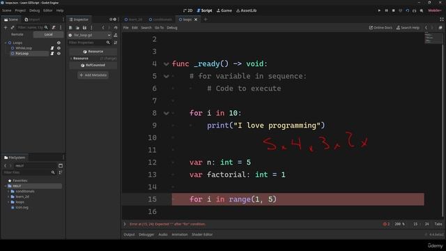 11 -For Loop смотреть онлайн