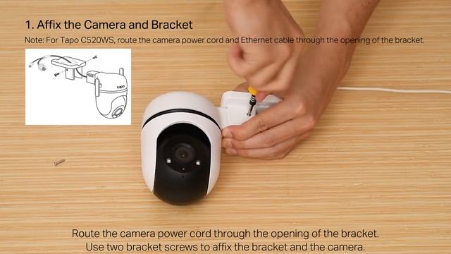 How To Mount Your Outdoor Pan&Tilt Security Wi Fi Camera Tapo C500 TC40 Tapo C510W Tapo C520WS