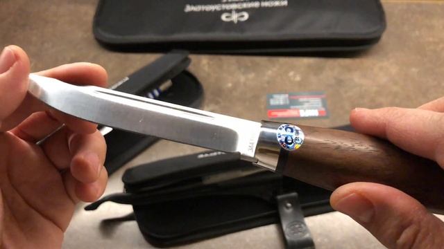 Нож Финка Lappi орех 95Х18 от Златоуст АиР