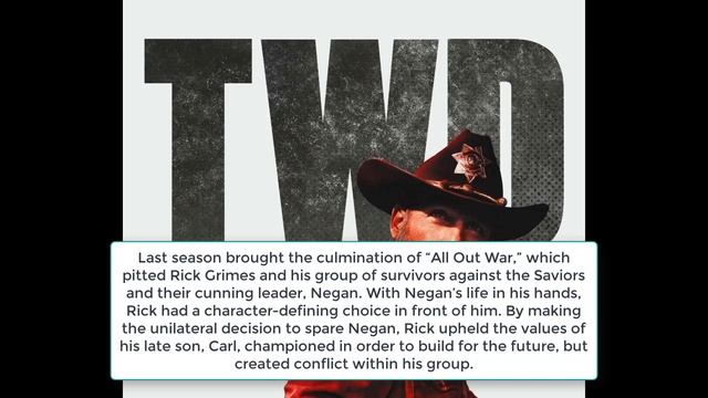 NEW Official 'The Walking Dead Season 9' Poster, Character Portraits, and Synopsis For Breakdown! смотреть онлайн