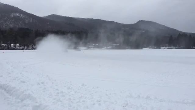Audi A4 ice racing on Pirelli WR5 ice rally tires смотреть онлайн