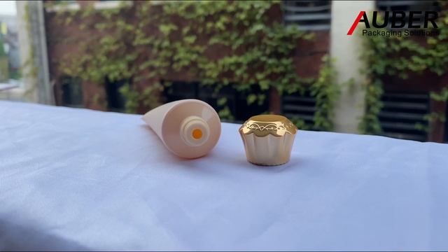 Auber D30mm Sand Texture Skincare Plastic Tubes for Concealer with Flower Caps-Auber смотреть онлайн