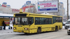 Автобус Scania MaxCi CN113CLL (АО 527 22). Покатушки по Барнаулу.