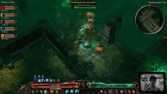 GRIM DAWN - Lv46 Pet Cabalist vs Warden Krieg - Hardcore Elite смотреть онлайн