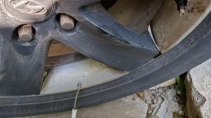 Как самому поменять ниппель у бескамерного колеса на литом диске с углубленной посадкой вентиля