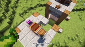 Как сделать механическую дверь с модом Create на 1.16.5 в Minecraft!