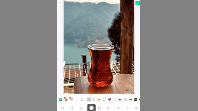 شرح برنامج line camera لاضافة بخار على صور الشاي والقهوه смотреть онлайн