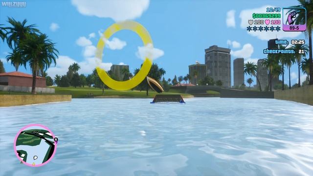 GTA Vice City: Definitive Edition - Mission #23 - Stunt Boat Challenge смотреть онлайн