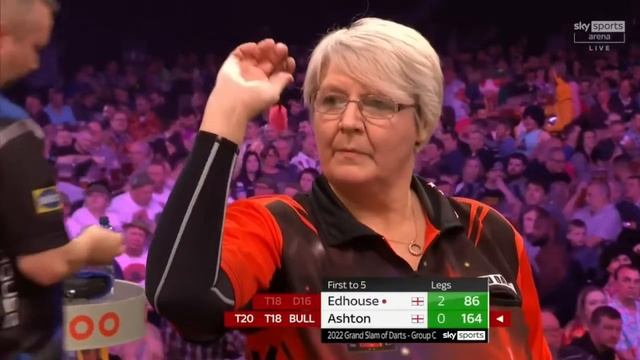 Edhouse vs Ashton 2022 Grand Slam of Darts group C смотреть онлайн