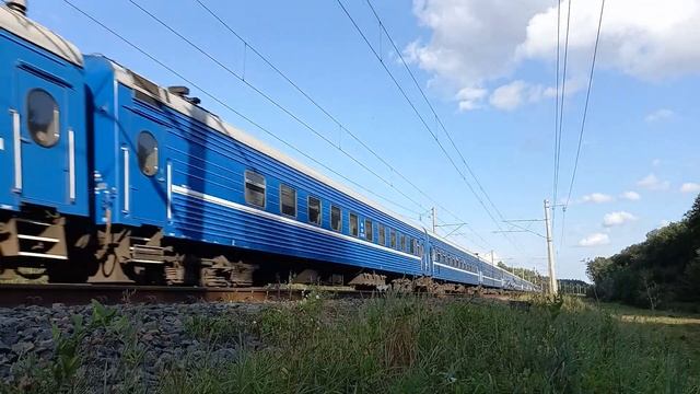 ЧС4Т-598 с п. №301 Адлер - Минск смотреть онлайн