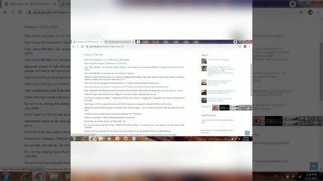 How to Download and Install Safe Exam Browser on Window 7 with easy method||Safe Exam Browser GCUF смотреть онлайн