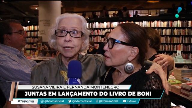 Fernanda Montenegro e Susana Vieira falam da importância de Boni para televisão brasileira смотреть онлайн