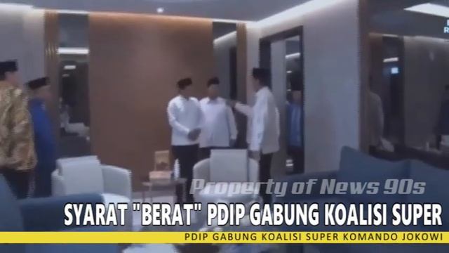 PDIP GABUNG KOALISI SUPER KOMANDO JOKOWI. MAK BANTENG BERI SYARAT "BERAT"..??? смотреть онлайн