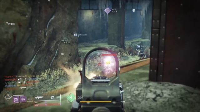 Destiny 2 : Test PVP du CERBERUS+1 ! Un automatique, quatre projectiles ! смотреть онлайн