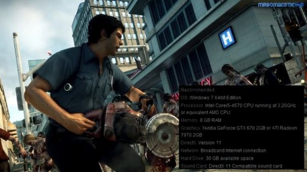 Dead Rising 3 PC System Requirements