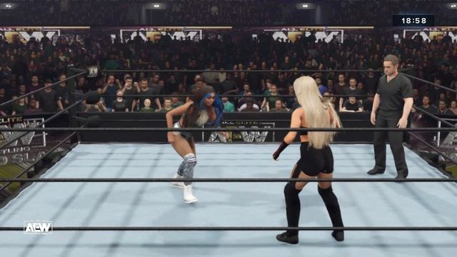 Skye Blue vs Julia Hart / Singles Match / AEW Rampage #111 Grand Slam / WWE 2K23 смотреть онлайн