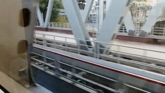 МЦД-4 ст Кутузовская и мост 25.10 смотреть онлайн