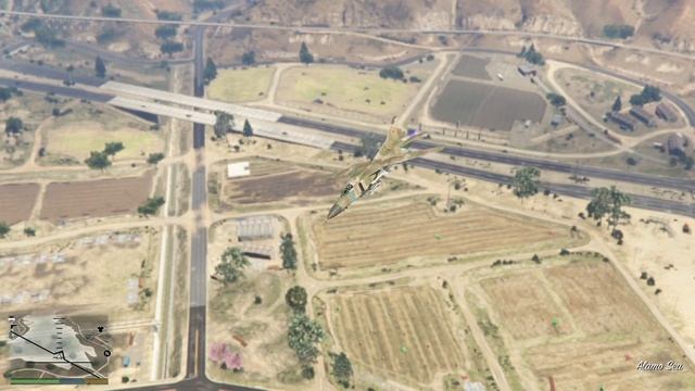 MIG-23 Test Flight (GTA V)
