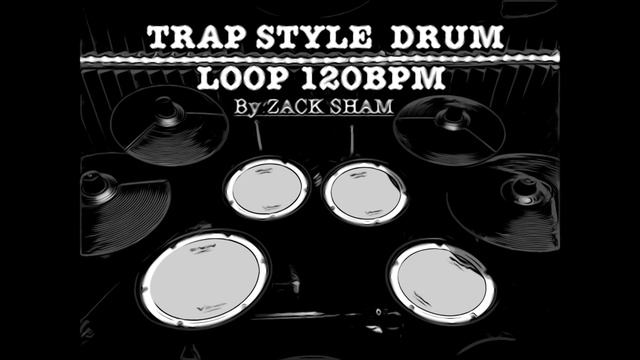 TRAP/HIP-HOP STYLE DRUM LOOP 120BPM смотреть онлайн