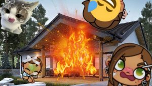 Марк спалил🔥дом, я постриглась под корешку👩🏽/avatar world🤣комедия (идея моя брать с отметкой!