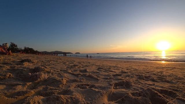 Karon Beach on Phuket IslandLandscape video and beautiful sunset смотреть онлайн