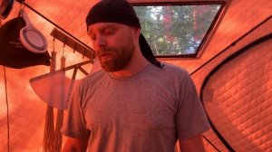 Необычная печь для бани-палатки своими руками.