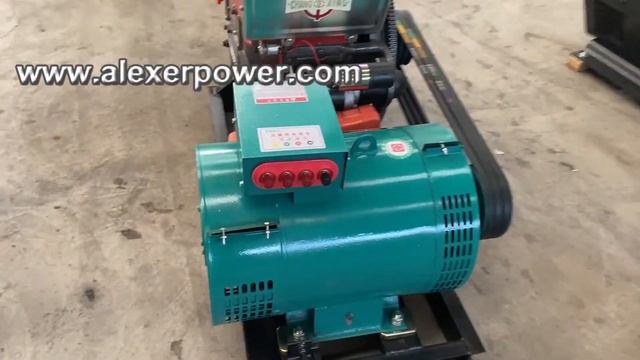 Changchai 15KW diesel generator Changxing ZS1115 engine with brushes copper alternator and electric смотреть онлайн