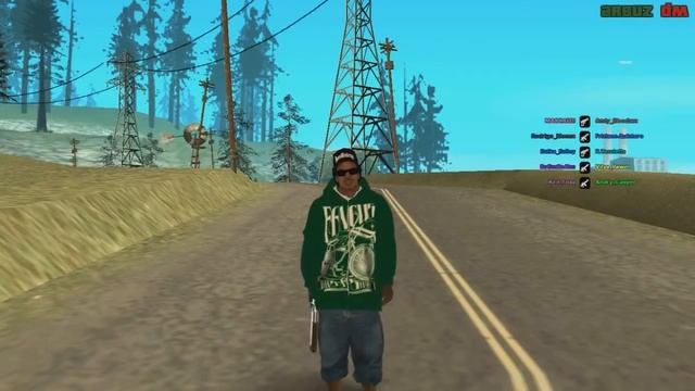 Обзор модов GTA San Andreas #2 Skin Pack 'Grove Street' смотреть онлайн