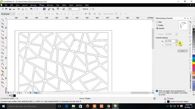 HOW TO GIVE RADIOUS ON NODS IN COREL DRAW X6 смотреть онлайн