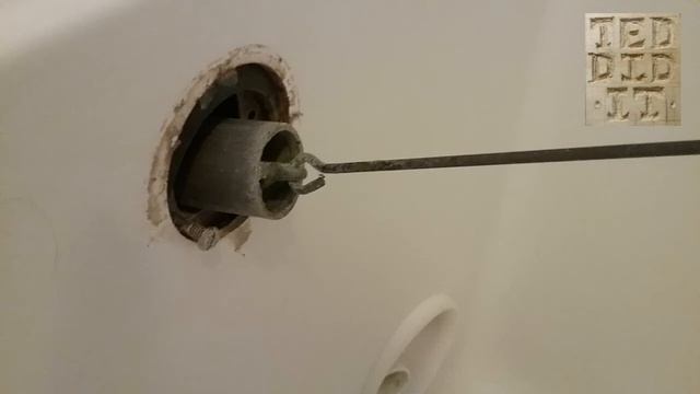 REVISED REPLACE TUB DRAIN LEVER. EASY DIY смотреть онлайн