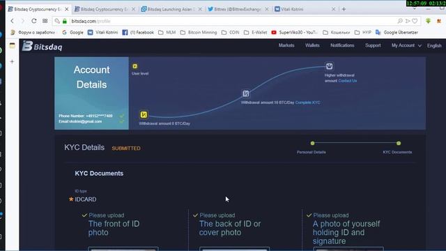 Bitsdaq RU Краткий обзор Биржи Получи 1700 токенов бесплатно смотреть онлайн